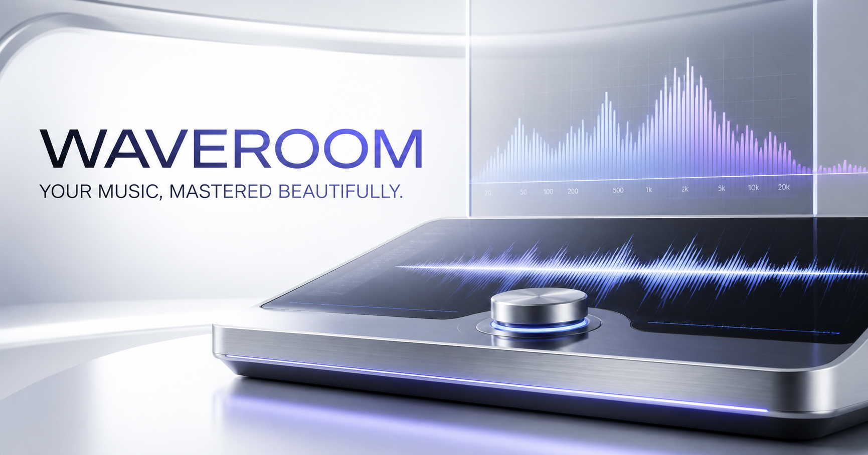 Waveroom | 온라인 자동 오디오 마스터링